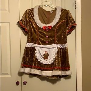 Naughty Gingerbread girl costume!